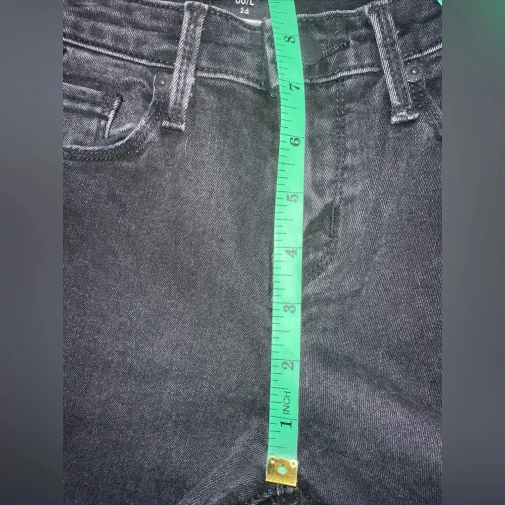 NWOT Mossimo Curvy Skinny Power Stretch Women Black Denim Jeans Size 00 … - Picture 9 of 10